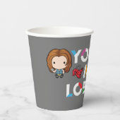 FRIENDS™ | Ross & Rachel Lobster Chibi Pappbecher (Vorderseite)