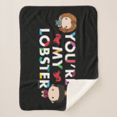 FRIENDS™ | Ross & Rachel Lobster Chibi Sherpadecke (Vorderseite)