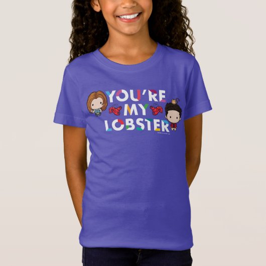 FRIENDS™ | Ross & Rachel Lobster Chibi T-Shirt (Vorderseite)