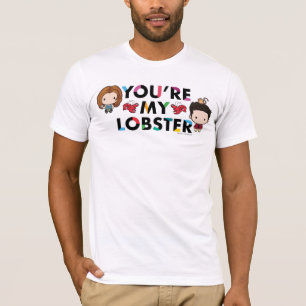FRIENDS™   Ross & Rachel Lobster Chibi T-Shirt