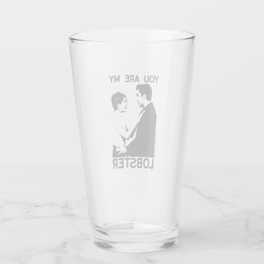 FRIENDS™ | Ross & Rachel - Sie sind mein Hummer Glas (Rückseite)