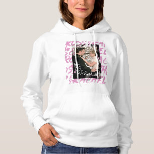 FRIENDS™   Ross und Rachel kritzelten Herzen Hoodie