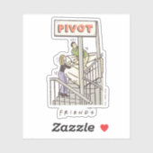 FRIENDS™ | Ross und Rachel PIVOT Aufkleber (Blatt)