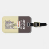 FRIENDS™ | Ross und Rachel PIVOT Gepäckanhänger (Vorderseite horizontal)