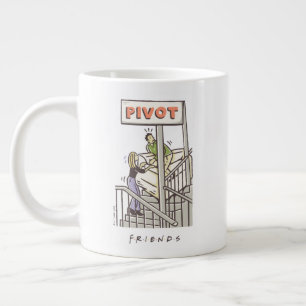 FRIENDS™   Ross und Rachel PIVOT Jumbo-Tasse