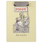 FRIENDS™ | Ross und Rachel PIVOT Klemmbrett (Vorderseite)