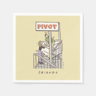 FRIENDS™ Ross und Rachel PIVOT Serviette