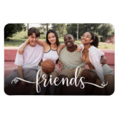 Friends Script Foto Magnet (Horizontal)