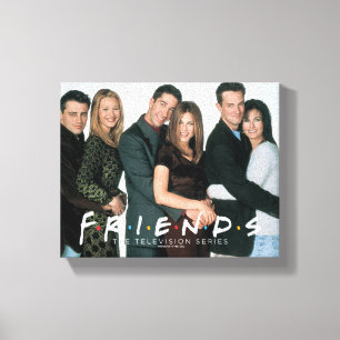 FRIENDS™ Sich umarmende Paare Leinwanddruck