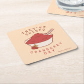 FRIENDS™ | Sie haben den Cranberry Day ruiniert Rechteckiger Pappuntersetzer (angewinkelt)