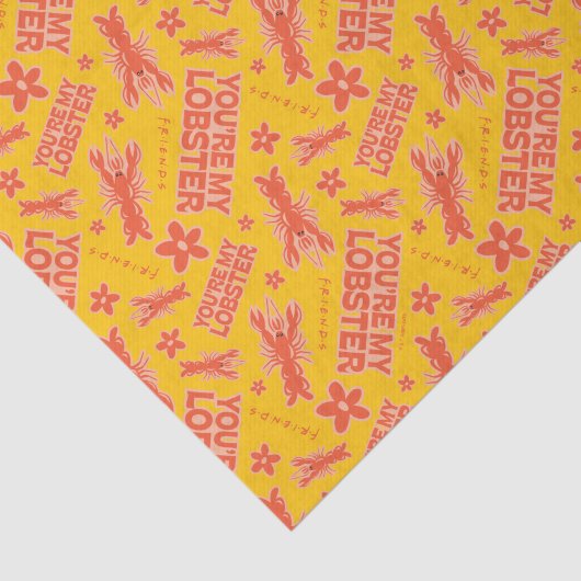 FRIENDS™ | Sie sind mein Hummer-Muster Seidenpapier (Ausschnitt)