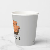 FRIENDS™ Sofa Pappbecher (Rückseite)