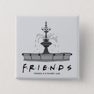 FRIENDS™-Springbrunnen Button
