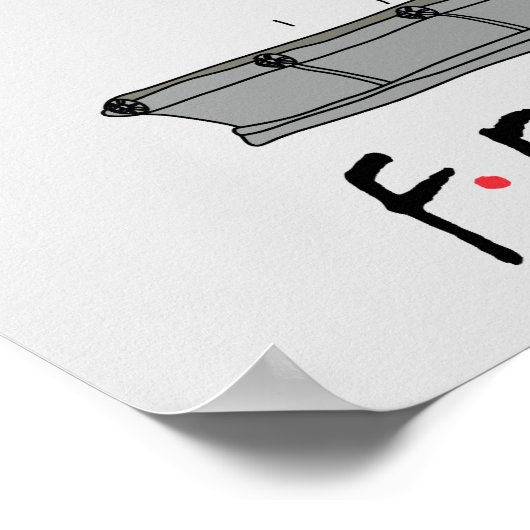 FRIENDS™-Springbrunnen Poster (Ecke)