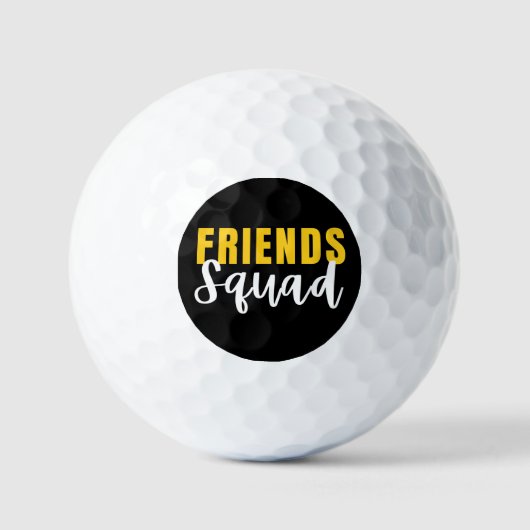 Friends Squad Golfball (Vorderseite)