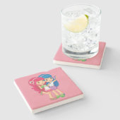 Friends Steinuntersetzer (Seitenansicht)