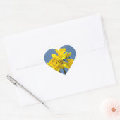 Friends Sticker Daffodil Blume Herz Sharped (Umschlag)