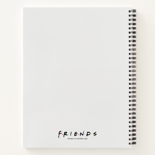 FRIENDS™ | Symbol Muster Notizblock (Rückseite)
