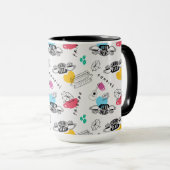 FRIENDS™ | Symbol Muster Tasse (VorderseiteRechts)