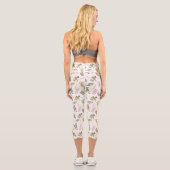 FRIENDS™ Tan Cartoon Muster Capri Leggings (Rückseite)