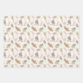 FRIENDS™ Tan Cartoon Muster Geschenkpapier Set (Vorderseite 2)