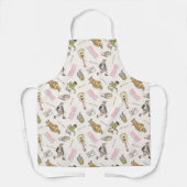FRIENDS™ Tan Cartoon Muster Schürze (Vorderseite)