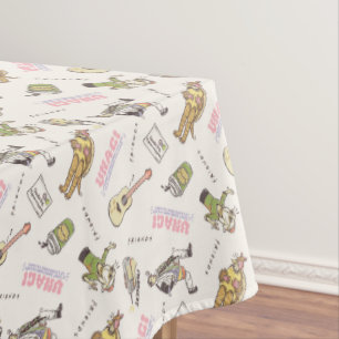 FRIENDS™ Tan Cartoon Muster Tischdecke
