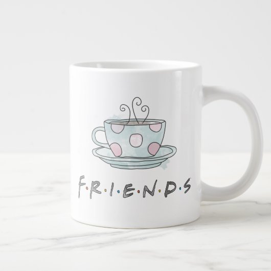 FRIENDS™ | Tasse Kaffee Wasserfarbe (Rechts)