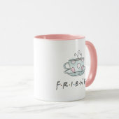 FRIENDS™ | Tasse Kaffee Wasserfarbe (VorderseiteRechts)