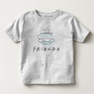 FRIENDS™ Tasse Kaffee Wasserfarbe Kleinkind T-shirt