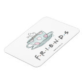 FRIENDS™ | Tasse Kaffee Wasserfarbe Magnet (Linke Seite)