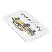 FRIENDS™ | Taxi Cab Magnet (Rechte Seite)