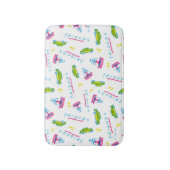 FRIENDS™ Taxis und Wasserfontänen Badematte (Vorderseite Vertikal)