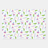 FRIENDS™ Taxis und Wasserfontänen Geschenkpapier Set (Vorderseite 2)