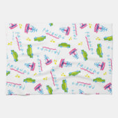 FRIENDS™ Taxis und Wasserfontänen Geschirrtuch (Horizontal)