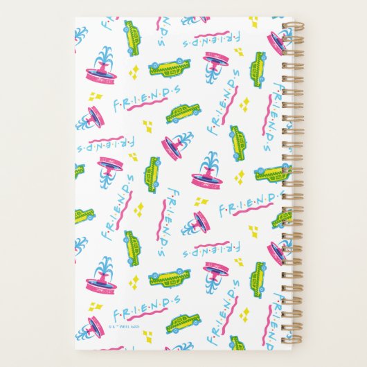 FRIENDS™ Taxis und Wasserfontänen Planer (Rückseite)