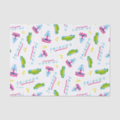 FRIENDS™ Taxis und Wasserfontänen Seidenpapier (Vorderseite)