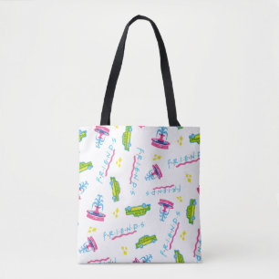 FRIENDS™ Taxis und Wasserfontänen Tasche