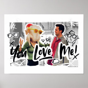 FRIENDS™ Thanksgiving Truthahnkopf Monica Poster
