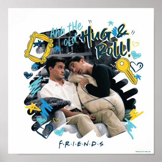 FRIENDS™ | The Old Hug & Roll Poster (Vorne)