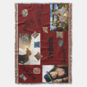 Friends Throw Blanket - Bilder hinzufügen Decke (Vorderseite Vertikal)