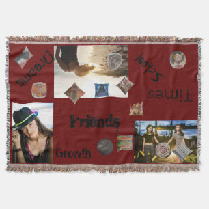 Friends Throw Blanket - Bilder hinzufügen Decke
