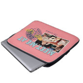 FRIENDS™ | Treffen Sie mich in Central Perk Laptopschutzhülle (Vorne Knopf)