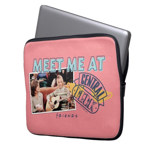 FRIENDS™ | Treffen Sie mich in Central Perk Laptopschutzhülle (Vorderseite Links)