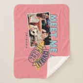 FRIENDS™ | Treffen Sie mich in Central Perk Sherpadecke (Vorderseite)