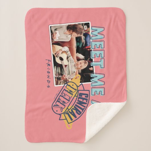 FRIENDS™ | Treffen Sie mich in Central Perk Sherpadecke (Vorderseite)
