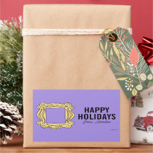 FRIENDS™ Türspion Rahmen Weihnachtsgeschenk-An Rechteckiger Aufkleber