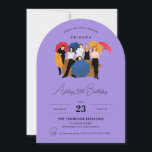 Friends TV Show Themed Customizable Birthday Einladung<br><div class="desc">Mit unserer individuell gestaltbaren Friends TV Show Birthday Einladung können Sie sich für den ultimativen Geburtstagsbash zum Thema "Freunde" vorbereiten. Ideal für Fans der ikonischen Sitcom,  bringt diese Einladung den Geist von Central Perk direkt vor Ihre Haustür.</div>