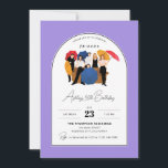 Friends TV Show Themed Customizable Birthday Einladung<br><div class="desc">Mit unserer individuell gestaltbaren Friends TV Show Birthday Einladung können Sie sich für den ultimativen Geburtstagsbash zum Thema "Freunde" vorbereiten. Ideal für Fans der ikonischen Sitcom,  bringt diese Einladung den Geist von Central Perk direkt vor Ihre Haustür.</div>