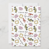 FRIENDS™ | Twins Baby Shower Einladung (Rückseite)